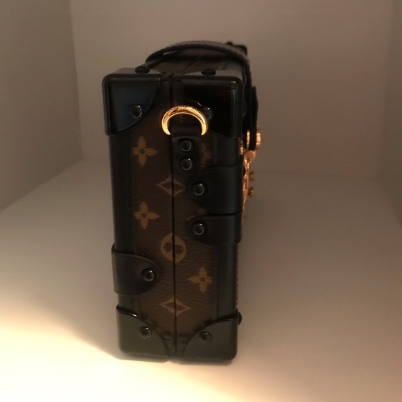 SOLD Louis Vuitton Petite Malle Bag Clutch - Picture 4 of 8